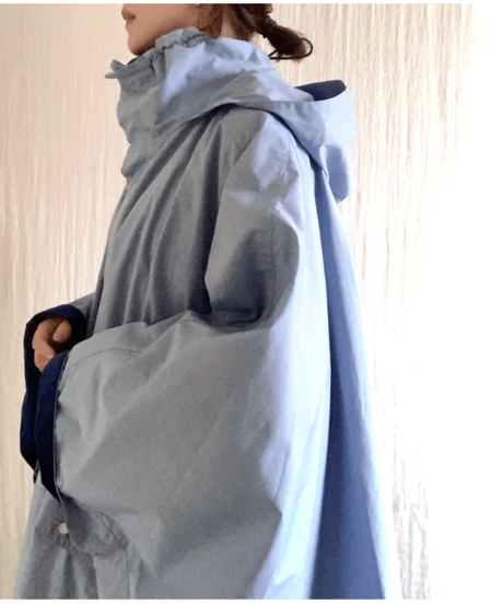 【BOUTIQUE】 hoodie poncho フーディポンチョ  TO-3700