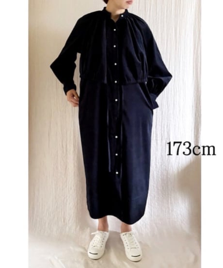 【BOUTIQUE】  umbrella dress アンブレラドレス TE-3702/ 着方4通り