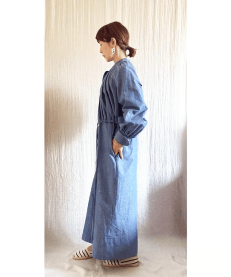 【BOUTIQUE】  umbrella dress アンブレラドレス TE-3702/ 着方4通り