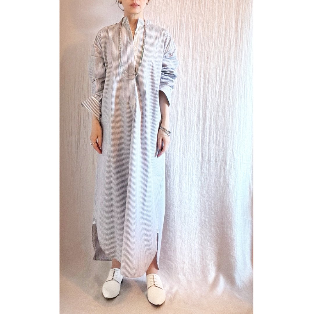 BOUTIQUE 】Metal Shirt Dress TE-3604 /このドレスから