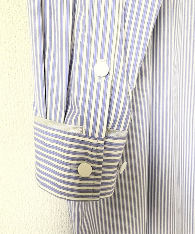 予約販売【BOUTIQUE 】Metal Shirt Dress TE-3604 /このド