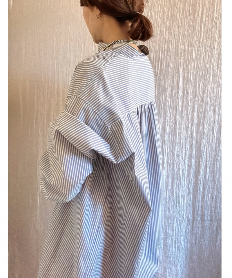 予約販売【BOUTIQUE 】Metal Shirt Dress TE-3604 /このド