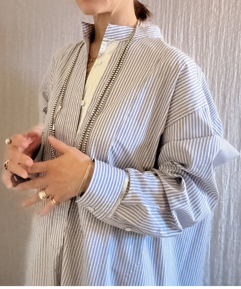 BOUTIQUE 】Metal Shirt Dress TE-3604 /このドレスから