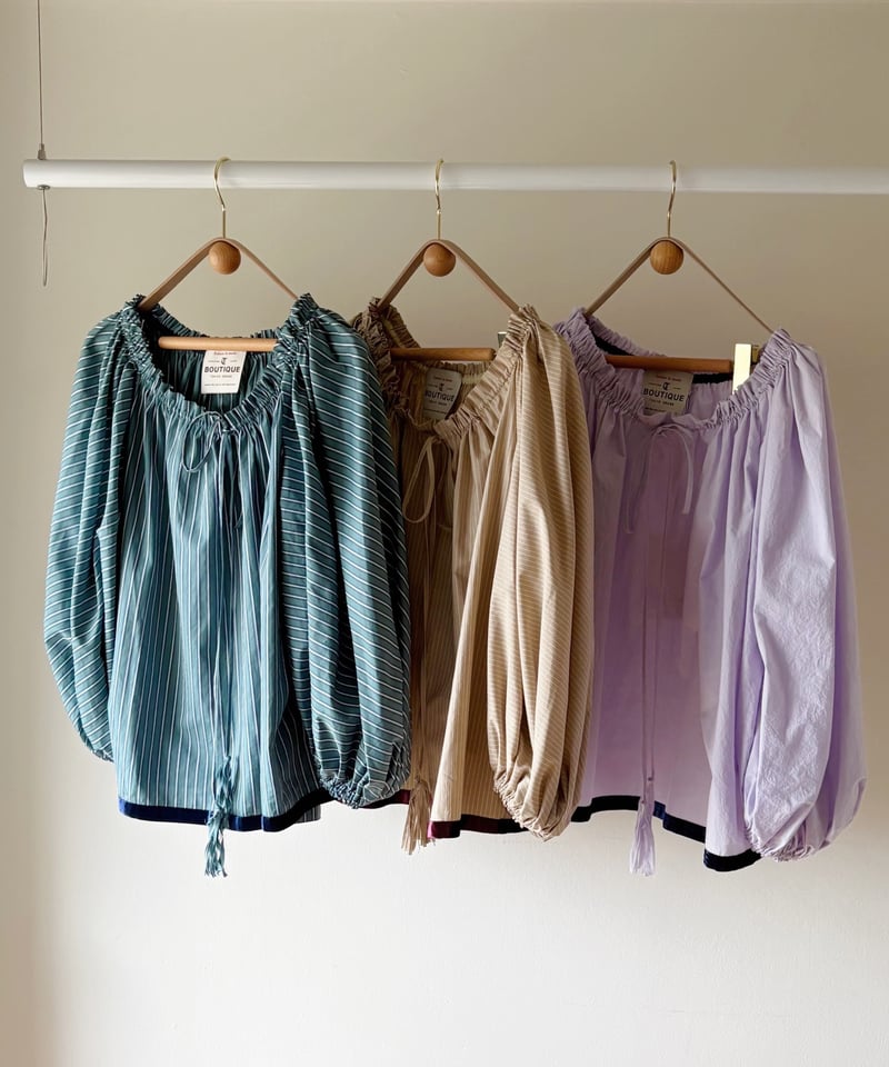 予約販売【BOUTIQUE】cotton volume tops コットンボリューム