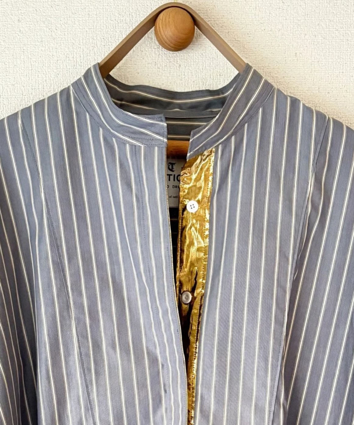 BOUTIQUE 】Metal Shirt Dress TE-3604 /このドレスから