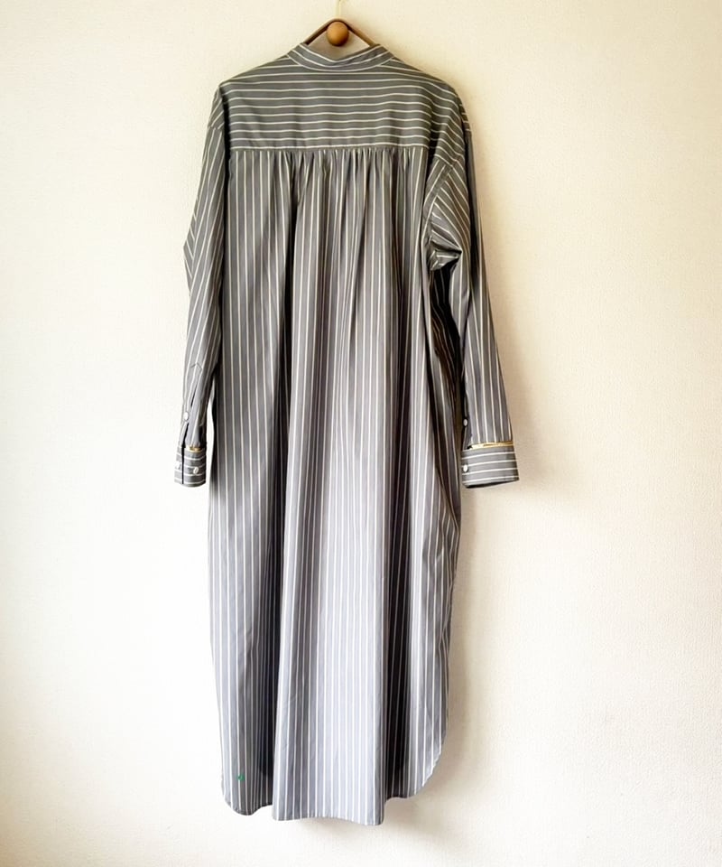 予約販売【BOUTIQUE 】Metal Shirt Dress TE-3604 /このド