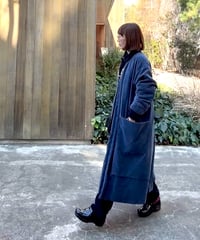 【BOUTIQUE】 VELVET robe coat  ベルベットコート TB-3701