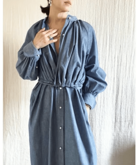 【BOUTIQUE】  umbrella dress アンブレラドレス TE-3702/ 着方4通り