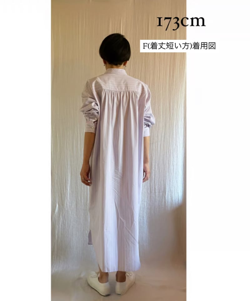 予約販売【BOUTIQUE 】Metal Shirt Dress TE-3604 /このド