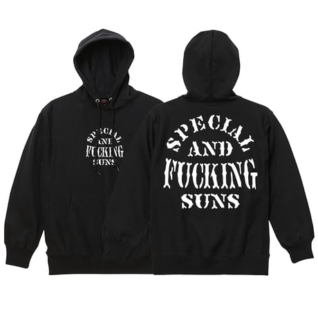 ANDSUNS FUCKING SUNS PULLOVER ( BLK/WHT ) / LAST ONLY ( L size )