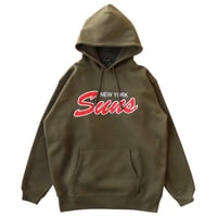 NEW YORK SUNS TEAM PULLOVER ( OLIVE ) / LAST ONLY ( XL size )