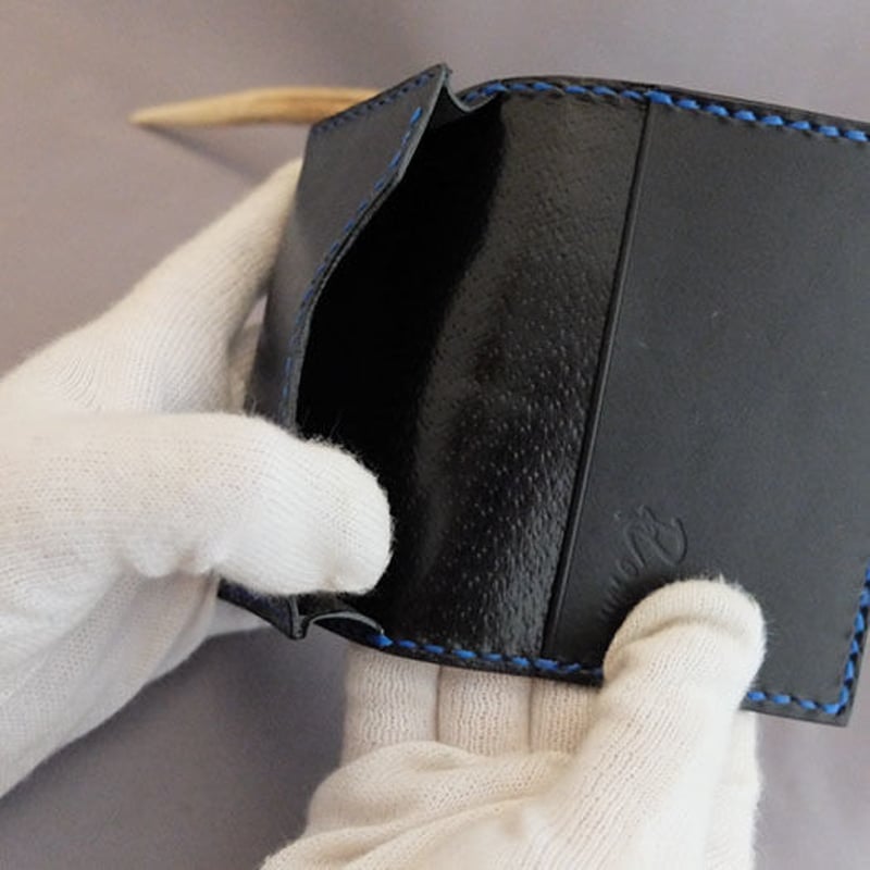 レザー名刺入れ　栃木レザー　藍染 fit=scale-down,w=1200