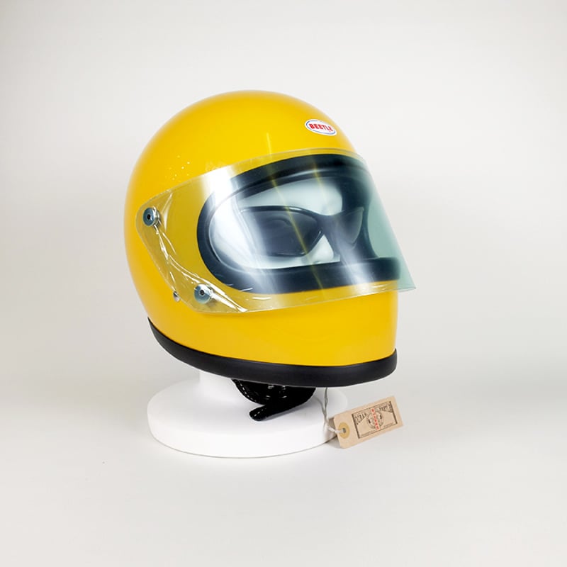 BEETLE ジェットヘルメット イエロー OCEAN BEETLE/オーシャンビートル/STR/エスティアール/イエロー