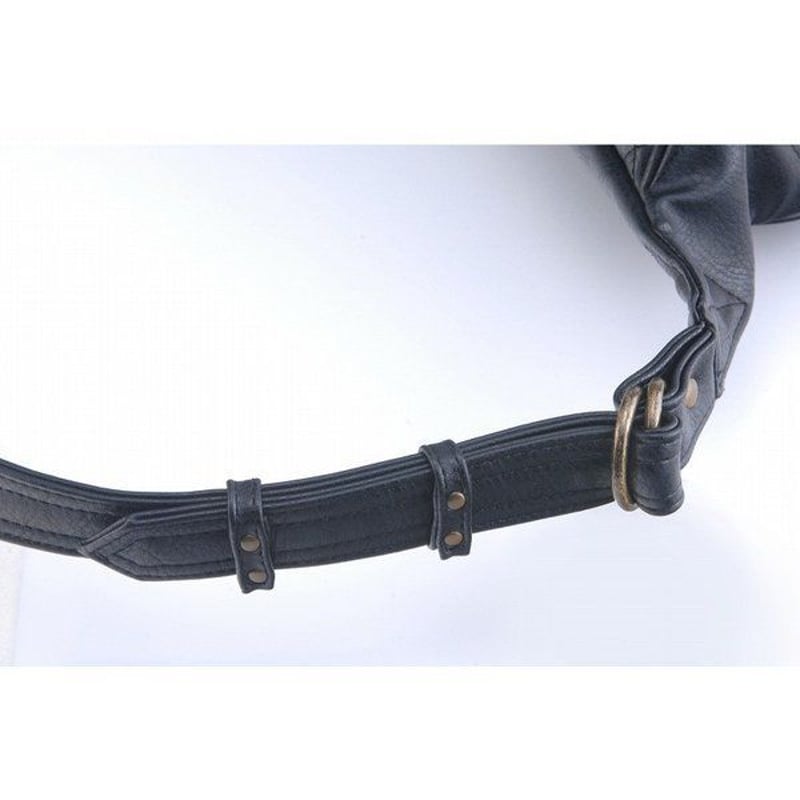 DIN MARKET FANNY PACK ファニーパック / ボディーバッグ | 黒革 レザ