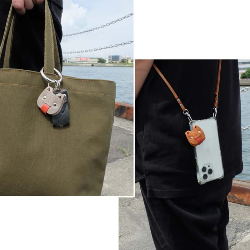 KUROKAWA 猫のお金も借りたい コインケース 財布 小銭入れ | 黒