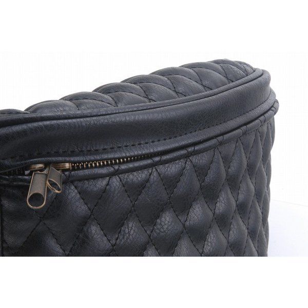 DIN MARKET FANNY PACK ファニーパック / ボディーバッグ | 黒革 レザ