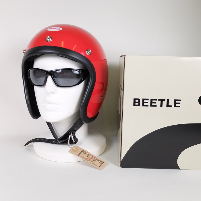 BEETLE フルフェイスヘルメット レッド OCEAN BEETLE】BEETLE MTX /レッド オーシャンビートル フル