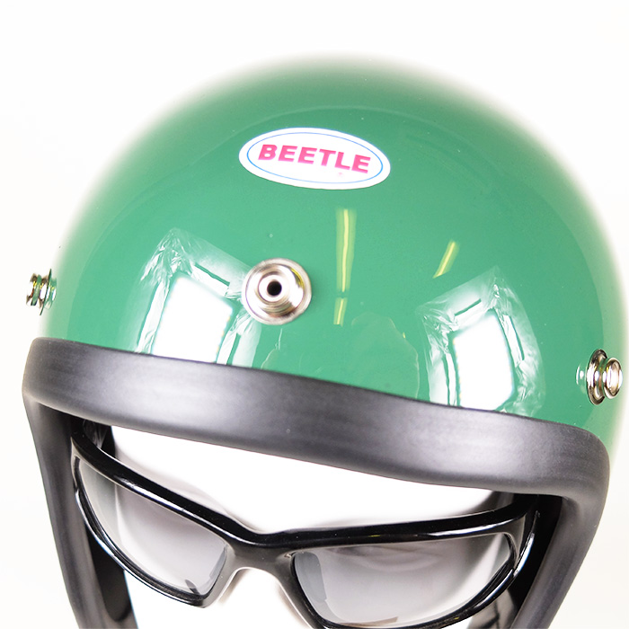 オーシャンビートル LAC ocean beatle チョッパーヘルメット OCEAN BEETLE オーシャンビートル L.A.C/エルエーシー ブラック