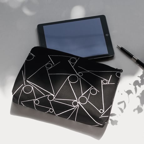 Clutch bag small  /  black B