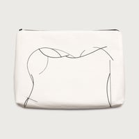 clutch bag  /  white C