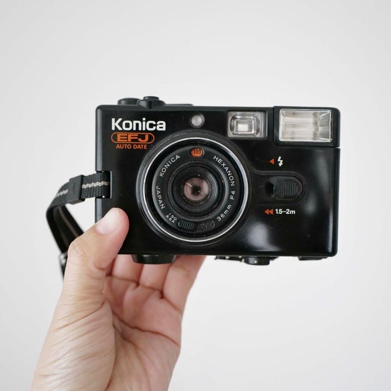Konica EFJ auto date (black) | YURI HANAMORI 