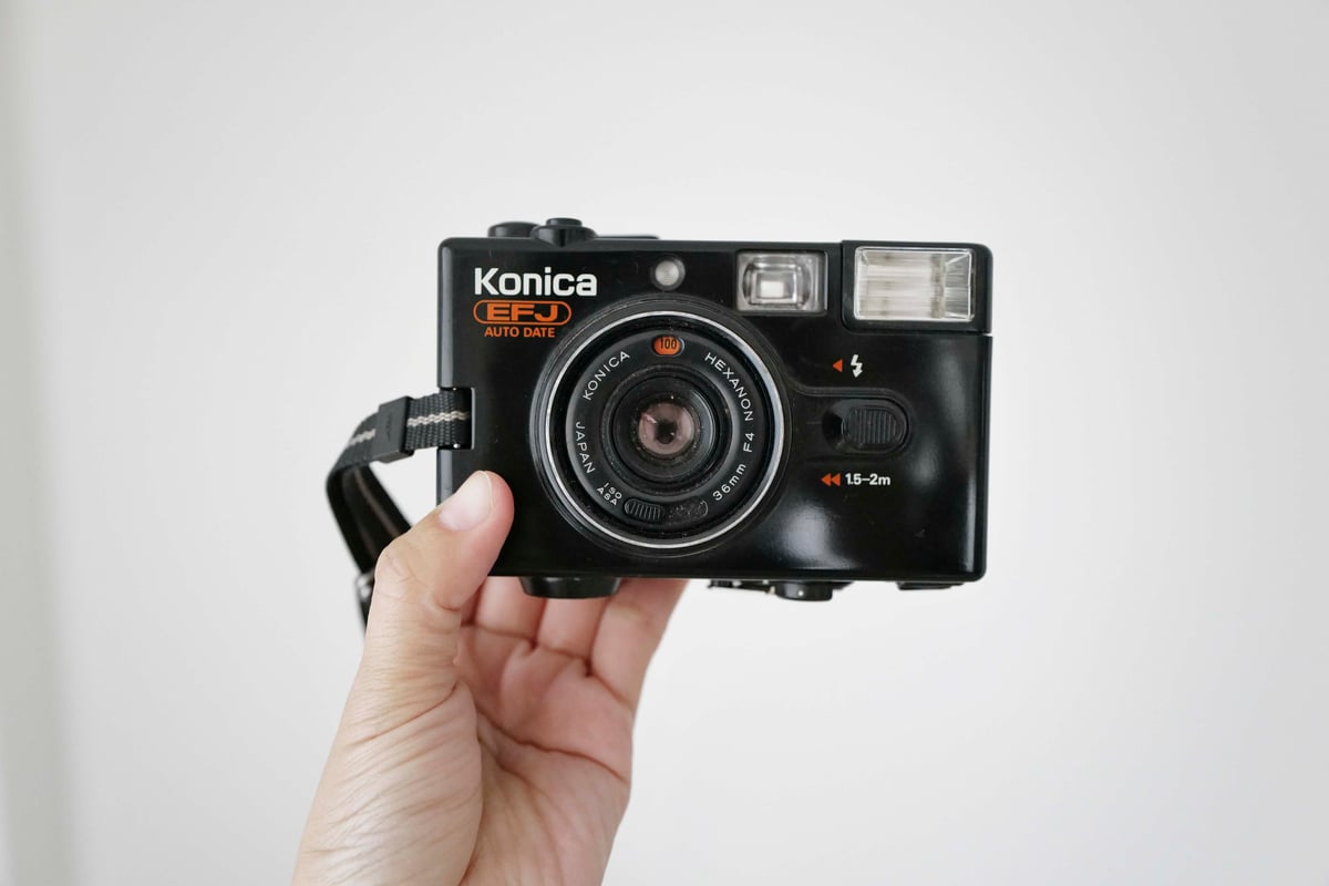 Konica EFJ auto date (black) | YURI HANAMORI 