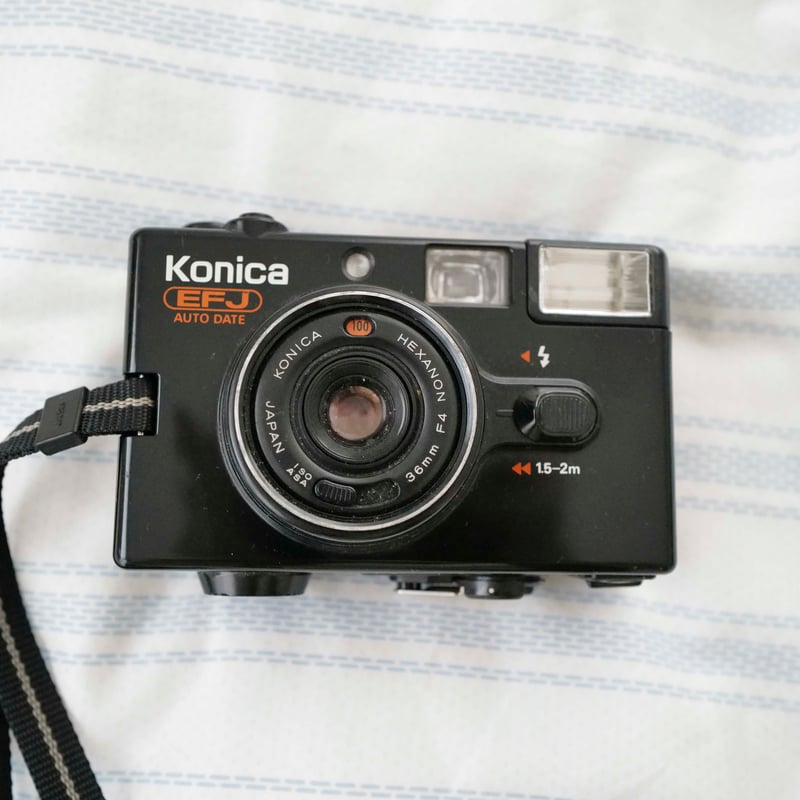 Konica EFJ auto date (black) | YURI HANAMORI 
