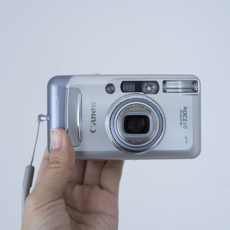 完動品◇極美品【付属品多数◇澄んだ写り】Canon Autoboy N130Ⅱ