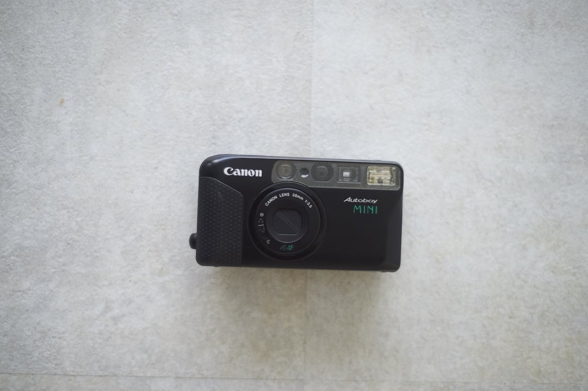 Canon autoboy mini | YURI HANAMORI 