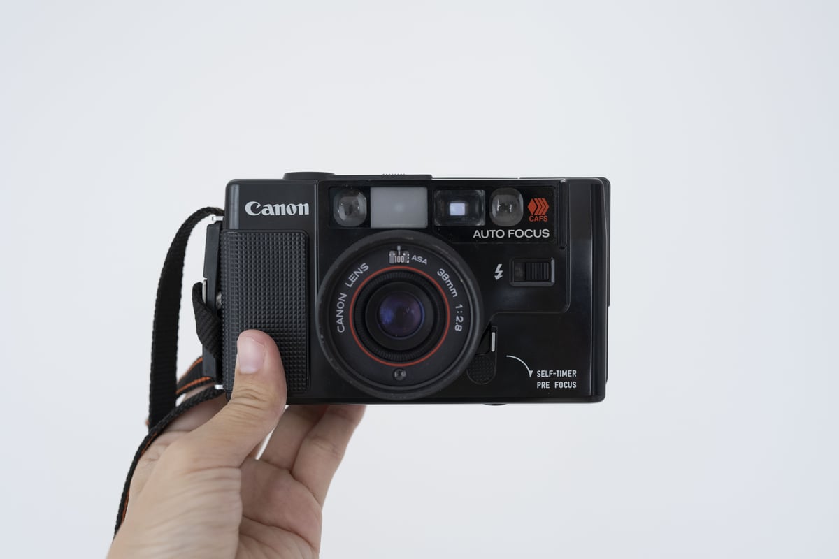 ☆動作品☆Canon AF35M 初代オートボーイ フィルムカメラ - フィルムカメラ