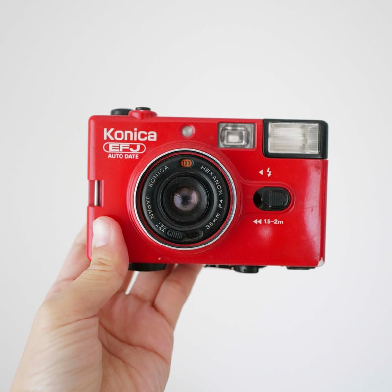 動作確認済 Konica EFJ AUTO DATE (オートデート) こ】Konica C35 EFJ AUTO DATEの巻 - YouTube