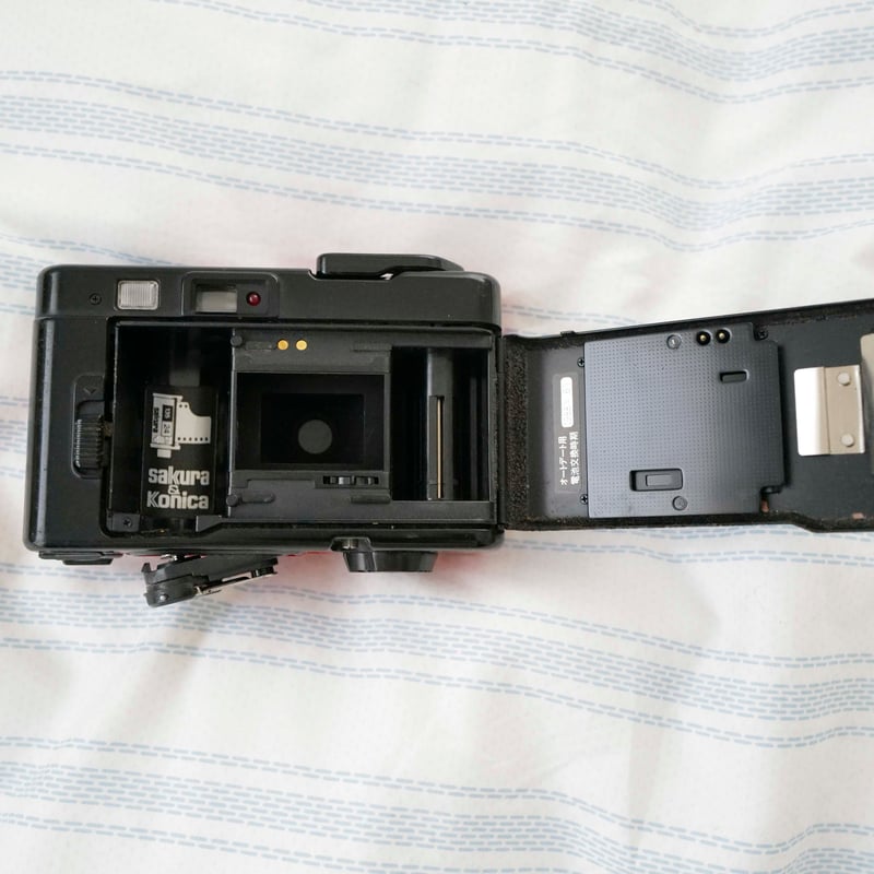 動作確認済 Konica EFJ AUTO DATE (オートデート) KONICA MINOLTA - 【❄完動品】Konica コニカ EFJ AUTO DATE レッド