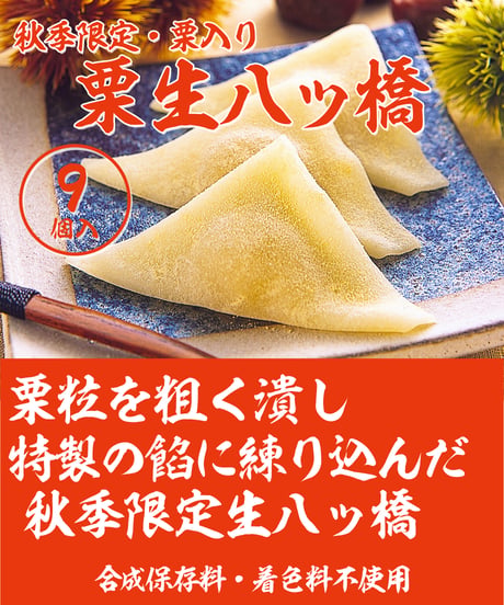 栗入り生八ッ橋