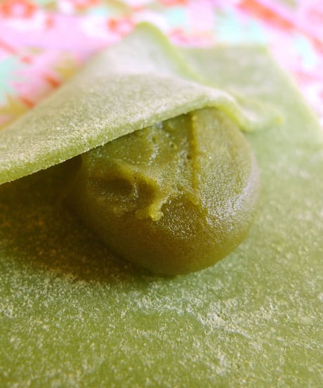 【8個入】生八ッ橋 抹茶京ふたえ (受注生産)