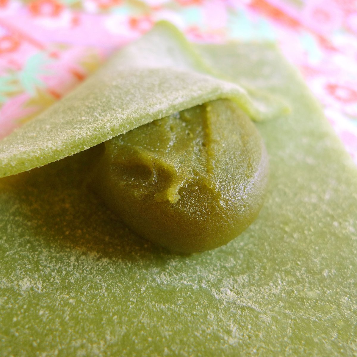 8個入】生八ッ橋 抹茶京ふたえ (受注生産) | (有)御殿八ッ橋本舗 企画