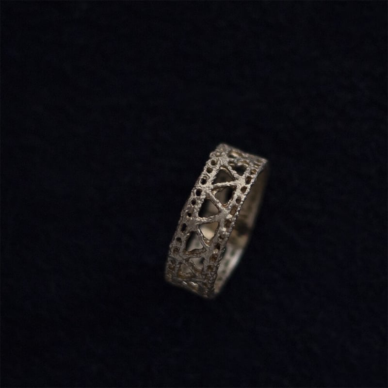 recollection lace ring (S) | MAISON RUBUS.