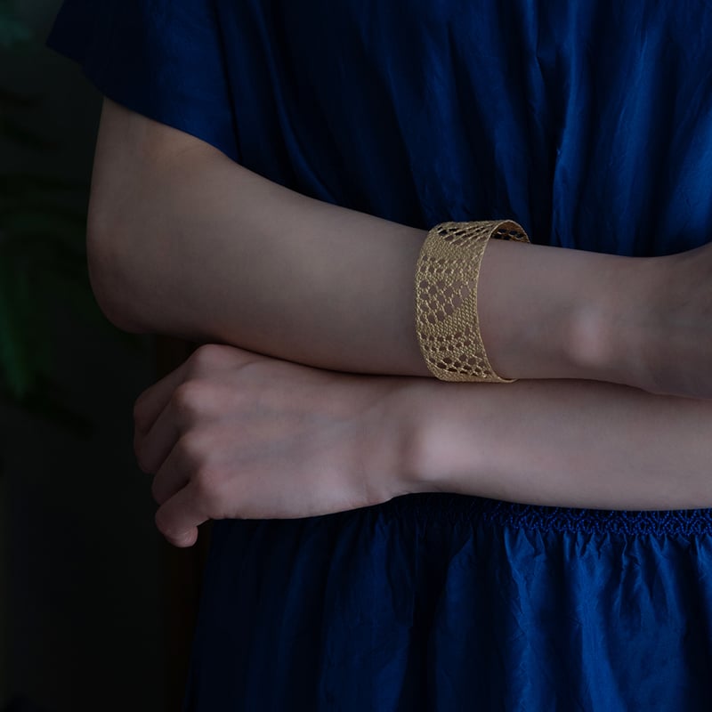 recollection lace bangle (2L) | MAISON RUBUS.