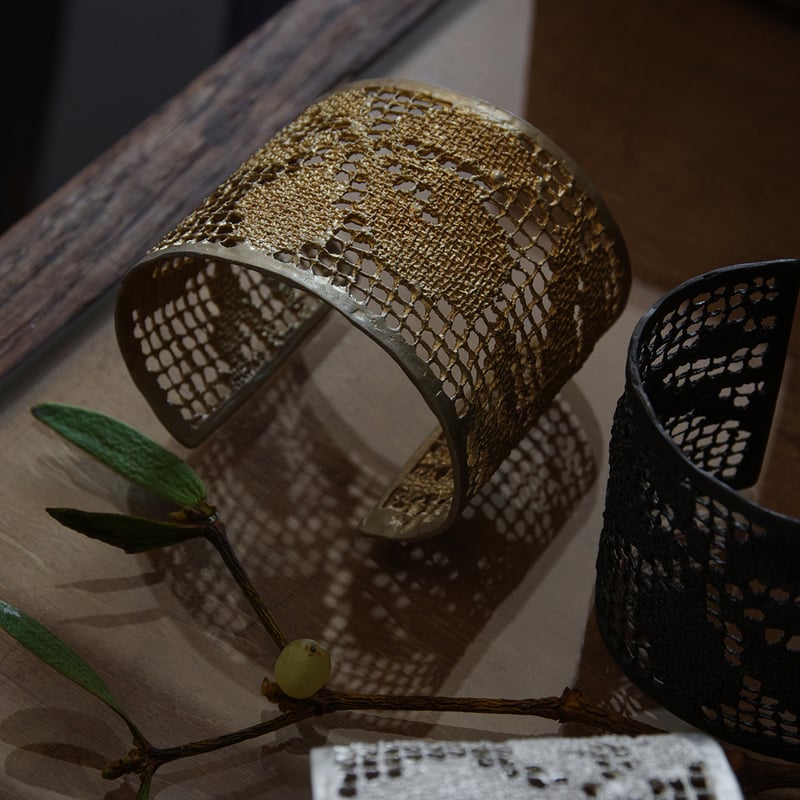 recollection lace bangle (LL) | MAISON RUBUS. recollection lace bangle (LL) | MAISON RUBUS.