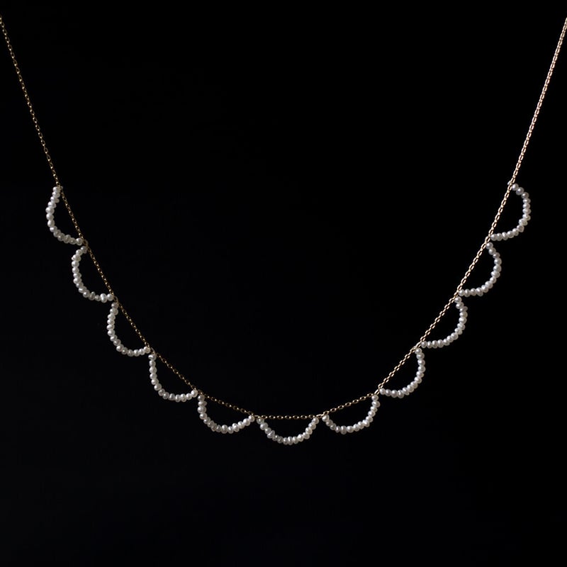 Skin jewelry - Ripples necklace | MAISON RUBUS.