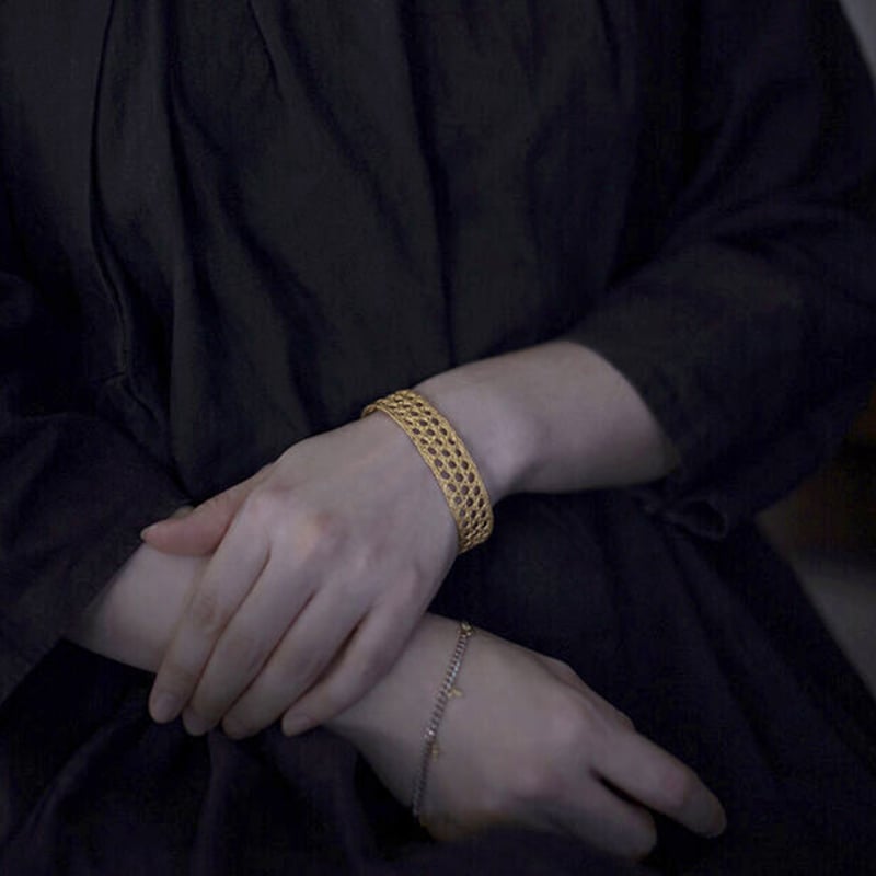 recollection lace bangle (L) | MAISON RUBUS. recollection lace bangle (L) | MAISON RUBUS.
