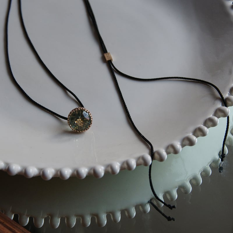 lace drop necklace | MAISON RUBUS