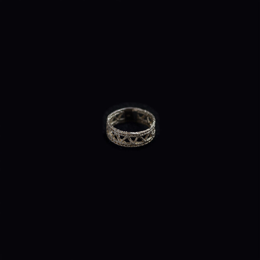 recollection lace ring (S) | MAISON RUBUS.