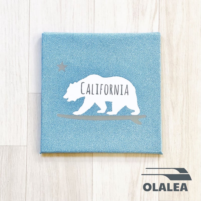 デニムアートパネル カリフォルニア | S.OLALEA