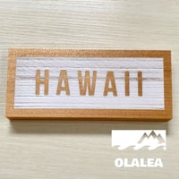 HAWAIIウッドサインプレート