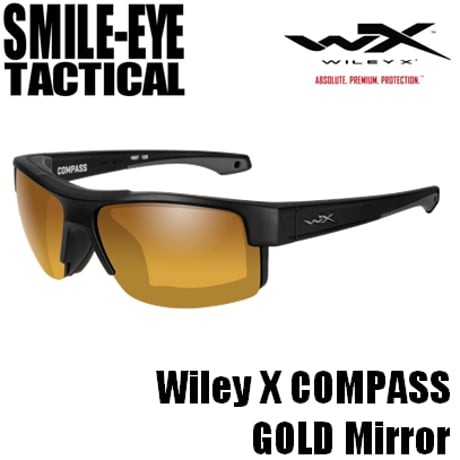 Wiley X COMPASS GOLD MIRROR