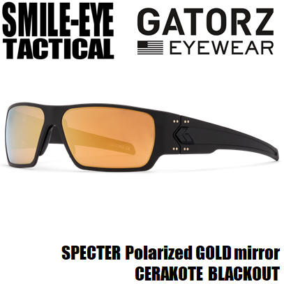 SPECTER CERAKOTE BLACKOUT GOLD POLARIZED | SMIL