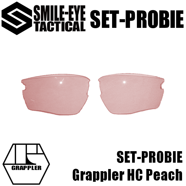 SMILE-EYE TACTICAL SET-PROBIE Grappler HC Peach...