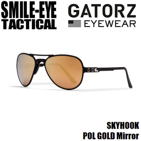 GATORZ SKYHOOK Black  / Gold Mirror