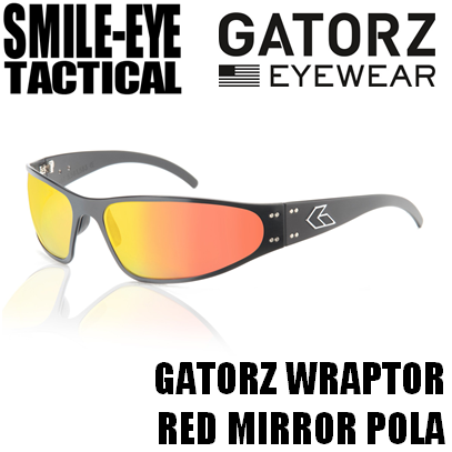 GATORZ WRAPTOR RED MIRROR POLA | SMILE-EYE TACT