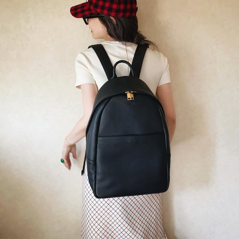 【新品】chiiiibag leather backpack ブラウン